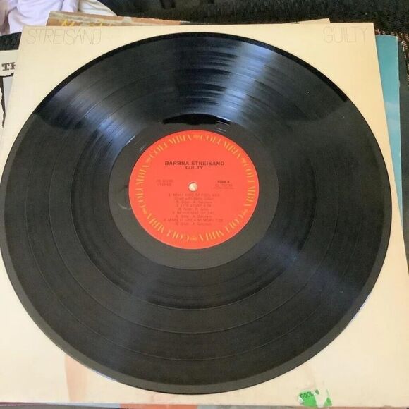 Barbara Streisand Guilty LP Vinyl Record Album - Picture 3 of 5